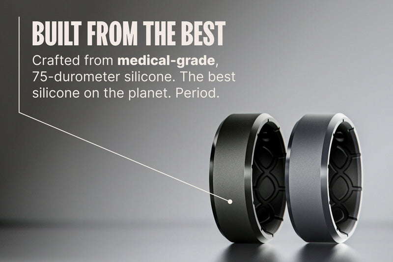 Zeus Aqua Thin Ring