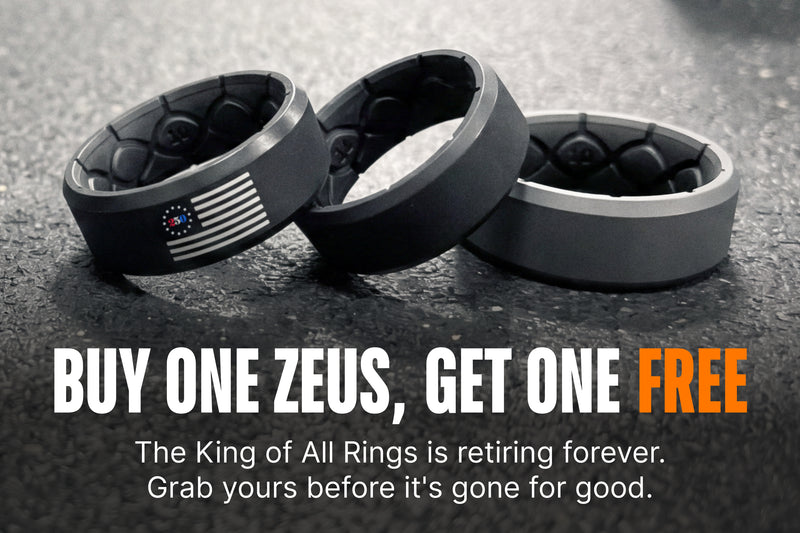 Zeus Pulse Yellow Thin Ring