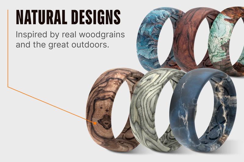 Nomad Burled Walnut Ring